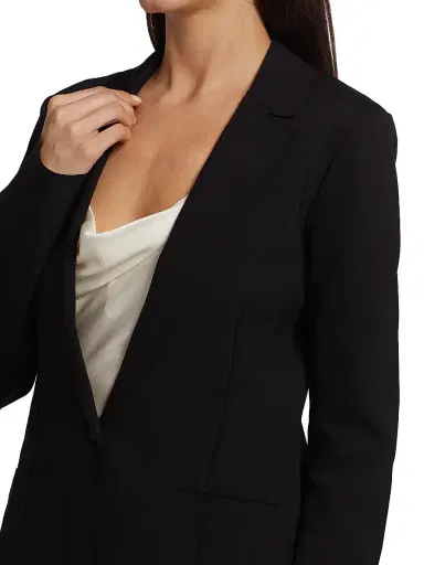 Commando Women's CEO Single-Breasted Blazer - Black - Size XL | Thumbnail 6