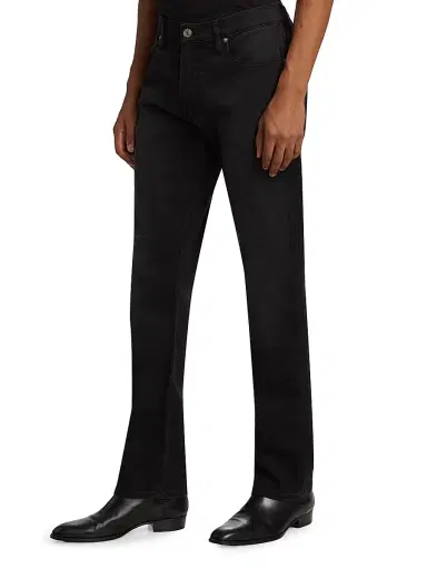 Frame Men's Modern Straight-Fit Jeans - Raven - Size 40 | Thumbnail 4