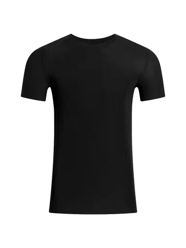 Commando Men's Classic Microfiber Crewneck Undershirt - Black - Size XXL | Thumbnail 1