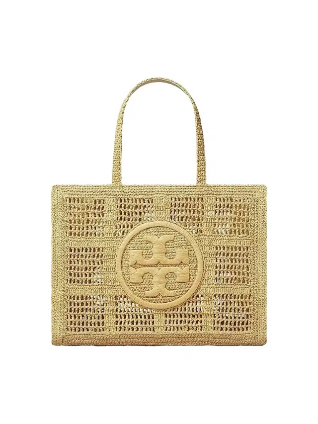 Tory Burch Women's  Ella Crochet Tote Bag - Natural