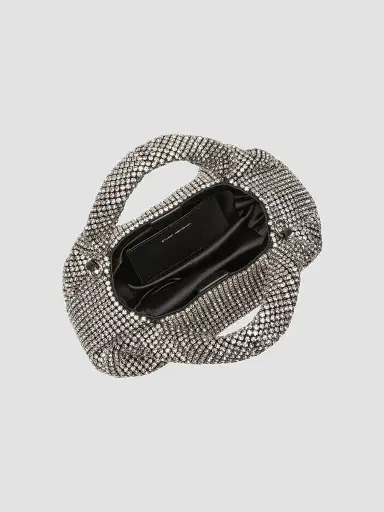 Stuart Weitzman Women's The Mini Moda Shine Tote Bag - Clear | Thumbnail 2