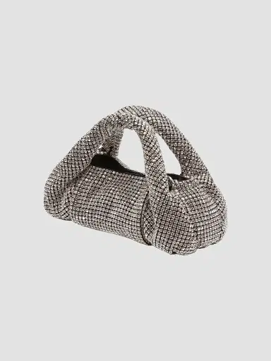 Stuart Weitzman Women's The Mini Moda Shine Tote Bag - Clear | Thumbnail 3