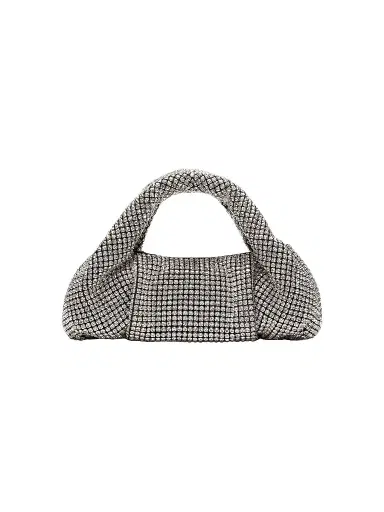 Stuart Weitzman Women's The Mini Moda Shine Tote Bag - Clear | Thumbnail 1
