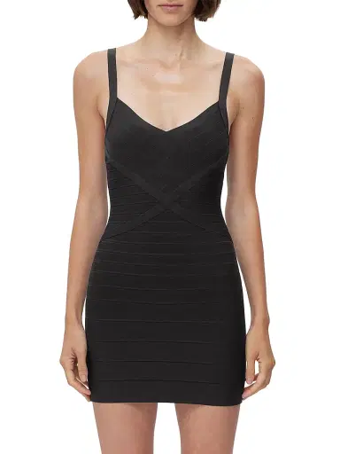 Hervé Léger Women's Icon Bandage Body-Con Minidress | Thumbnail 3 Hervé Léger Women's Icon Bandage Body-Con Minidress | Thumbnail 3