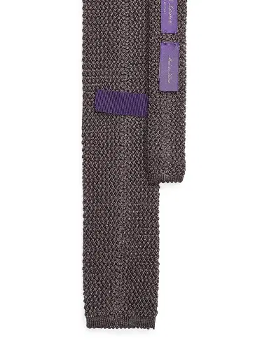 Ralph Lauren Purple Label Men's Silk Knit Tie | Thumbnail 2