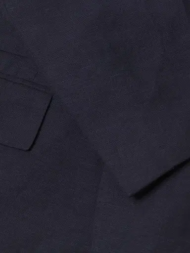 Ralph Lauren Purple Label Men's Kent Linen & Silk Canvas Jacket - Navy - Size 44 | Thumbnail 6 Ralph Lauren Purple Label Men's Kent Linen & Silk Canvas Jacket - Navy - Size 44 | Thumbnail 6