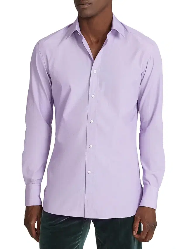 Ralph Lauren Purple Label Men's Philip Poplin Shirt