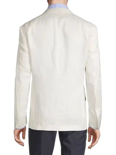 Ralph Lauren Purple Label Men's Kent Linen-Silk Sportcoat | Thumbnail 5 Ralph Lauren Purple Label Men's Kent Linen-Silk Sportcoat | Thumbnail 5