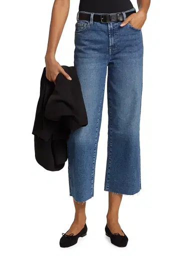 7 For All Mankind Women's Alexa Stretch-Denim Flared Jeans - Clara | Thumbnail 3