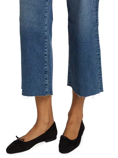 7 For All Mankind Women's Alexa Stretch-Denim Flared Jeans - Clara | Thumbnail 6