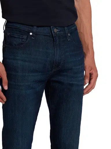 7 For All Mankind Men's Cotton-Blend Straight-Leg Jeans - Perennial - Size 40 | Thumbnail 4 7 For All Mankind Men's Cotton-Blend Straight-Leg Jeans - Perennial - Size 40 | Thumbnail 4