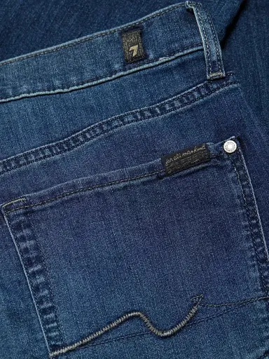 7 For All Mankind Men's Stretch Straight-Leg Jeans - Flash | Thumbnail 7 7 For All Mankind Men's Stretch Straight-Leg Jeans - Flash | Thumbnail 7