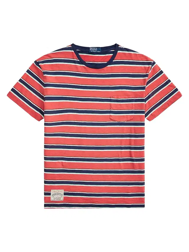 Polo Ralph Lauren Men's Striped Cotton Gauze Jersey T-Shirt - Red Multi