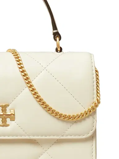 Tory Burch Women's Kira Diamond Leather Top Handle Wallet | Thumbnail 5 Tory Burch Women's Kira Diamond Leather Top Handle Wallet | Thumbnail 5