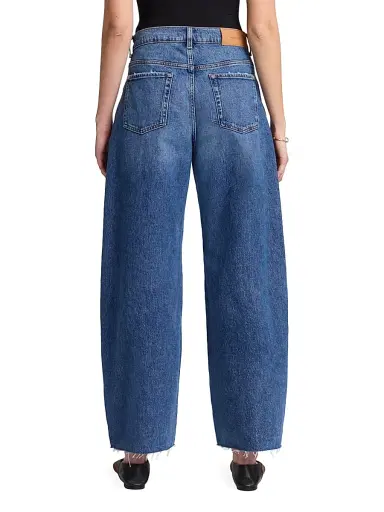 7 For All Mankind Women's Bonnie Curvilinear Mid-Rise Jeans - Santa Cruz | Thumbnail 4