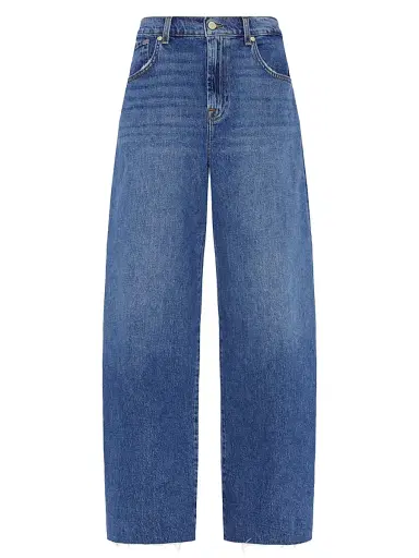 7 For All Mankind Women's Bonnie Curvilinear Mid-Rise Jeans - Santa Cruz | Thumbnail 1