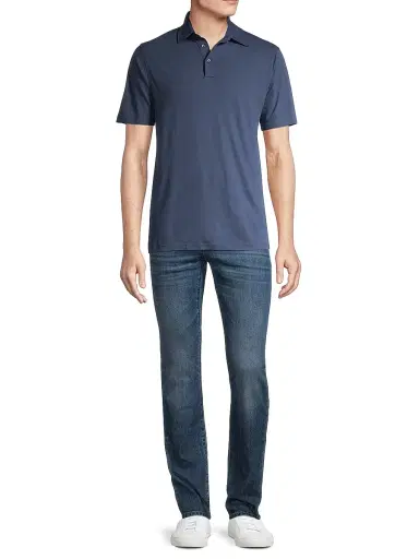7 For All Mankind Men's Slimmy Cotton-Blend Jeans - Perennial - Size 40 | Thumbnail 2 7 For All Mankind Men's Slimmy Cotton-Blend Jeans - Perennial - Size 40 | Thumbnail 2