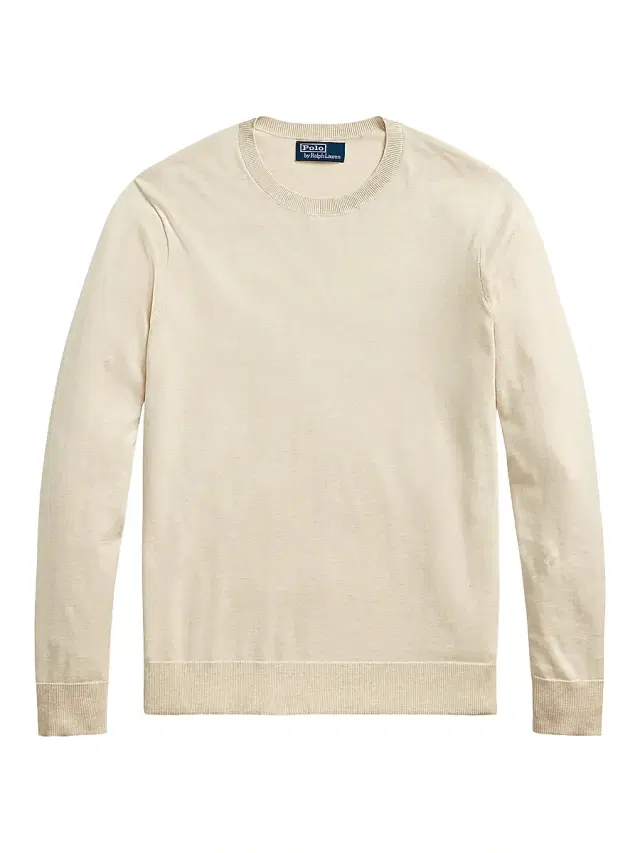 Polo Ralph Lauren Men's Cotton Crewneck Sweater - Sand Heather