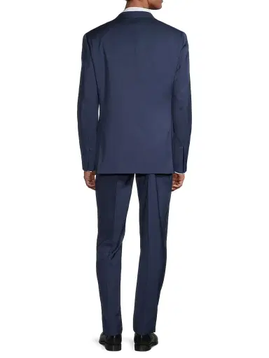 Ralph Lauren Purple Label Men's Gregory Single-Breasted Two-Button Wool Suit - Blue | Thumbnail 5 Ralph Lauren Purple Label Men's Gregory Single-Breasted Two-Button Wool Suit - Blue | Thumbnail 5