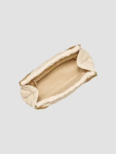Tory Burch Women's Large Fleming Soft Leather Hobo Bag - New Cream | Thumbnail 2