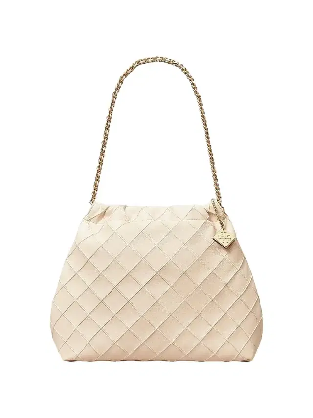 Tory Burch Women's  Fleming Soft Leather Hobo Bag - New Cream