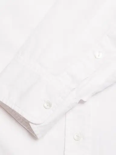 Nili Lotan Women's Mael Oversized Button-Front Shirt - White - Size Large | Thumbnail 7