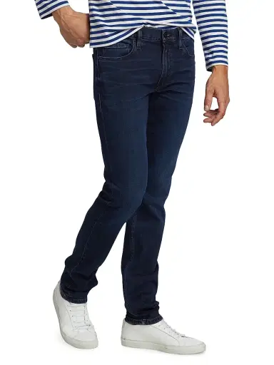 PAIGE Men's Lennox Slim-Fit Stretch Jeans - Jenkins - Size 40 | Thumbnail 4