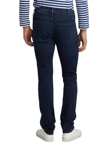 PAIGE Men's Lennox Slim-Fit Stretch Jeans - Jenkins - Size 40 | Thumbnail 5