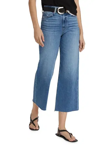 PAIGE Women's Anessa Cropped Straight-Leg Jeans | Thumbnail 3 PAIGE Women's Anessa Cropped Straight-Leg Jeans | Thumbnail 3