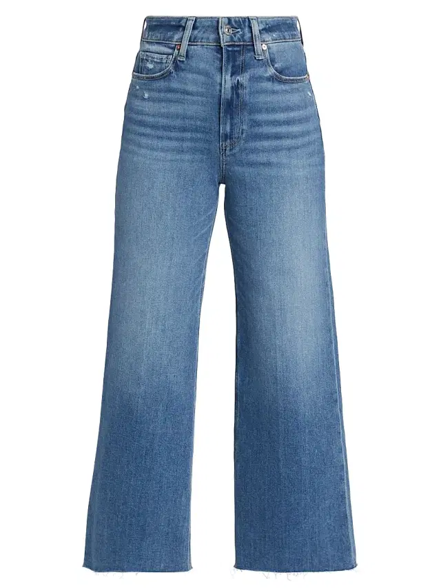 Women's Anessa Cropped Straight-Leg Jeans - Rock Show Distressed