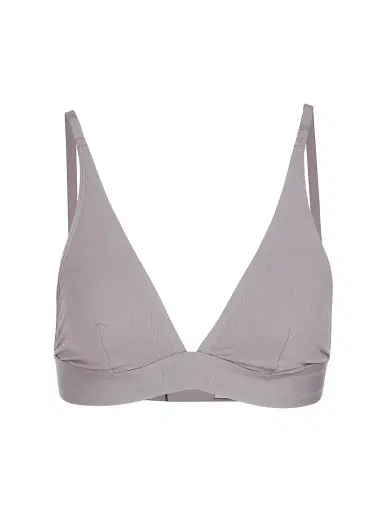 Wolford Women's Beauty Cotton Triangle Bralette - Smoke | Thumbnail 1 Wolford Women's Beauty Cotton Triangle Bralette - Smoke | Thumbnail 1