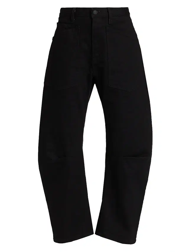 Women's Shon Barrel Jeans - Black