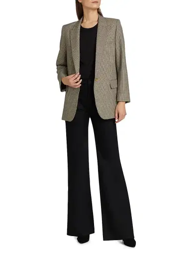 Nili Lotan Women's Florence High-Rise Wide-Leg Jeans - Black - Size 30 | Thumbnail 2 Nili Lotan Women's Florence High-Rise Wide-Leg Jeans - Black - Size 30 | Thumbnail 2