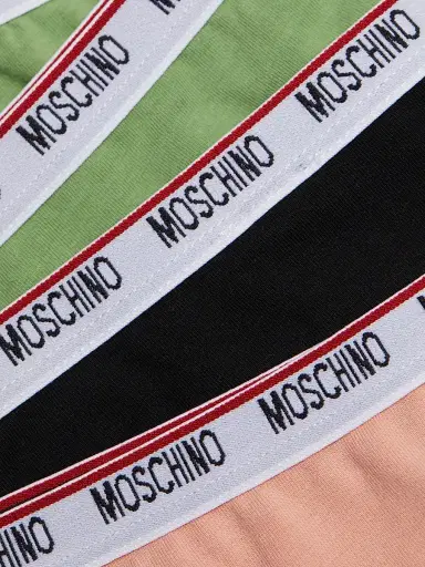 MOSCHINO Women's Logo Tape Underwear 3-Pack | Thumbnail 6