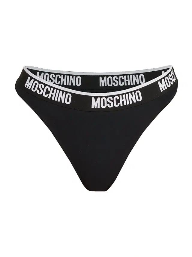Women's Log Banded Thong - Black