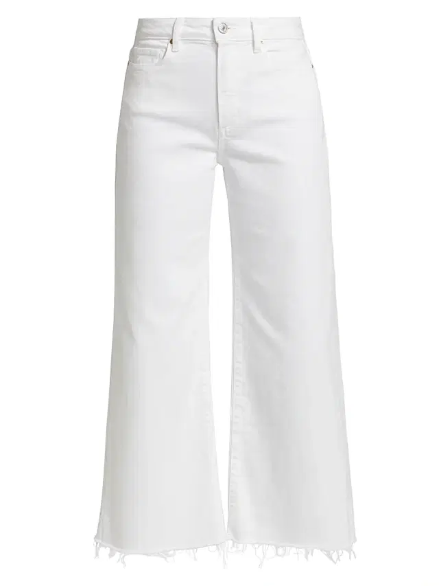 Women's Anessa Straight-Leg Crop Jeans - Crisp White