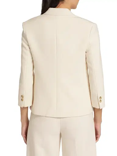 Vince Women's Crepe Single-Breasted Blazer | Thumbnail 5