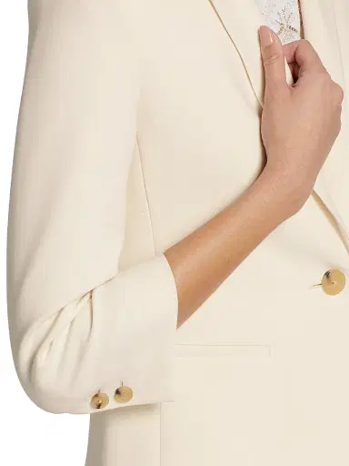 Vince Women's Crepe Single-Breasted Blazer | Thumbnail 6