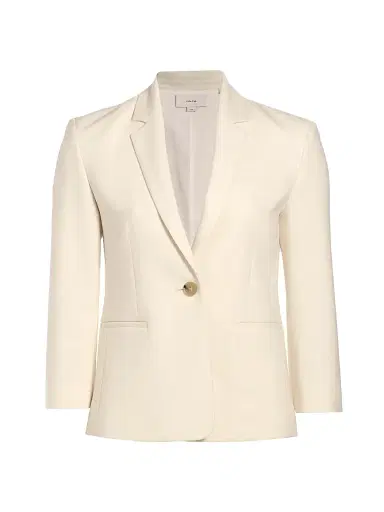 Vince Women's Crepe Single-Breasted Blazer | Thumbnail 1