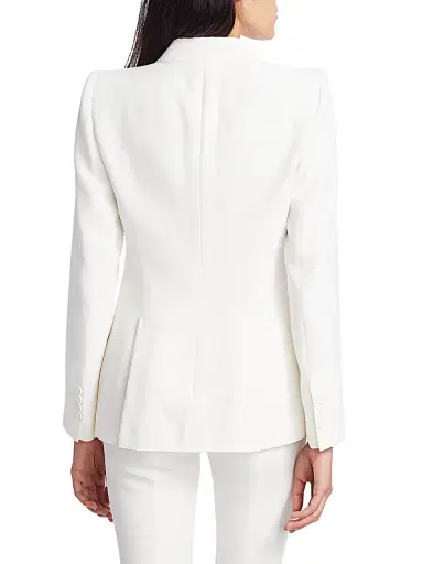 Alexander McQueen Women's Tailored Peak-Lapel Jacket | Thumbnail 4 Alexander McQueen Women's Tailored Peak-Lapel Jacket | Thumbnail 4