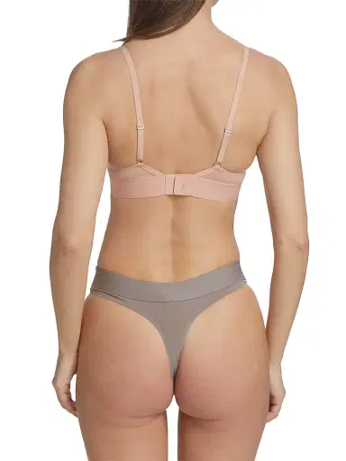 Wolford Women's Beauty Cotton Demi Underwire Bra - Powder Pink - Size 38E | Thumbnail 4