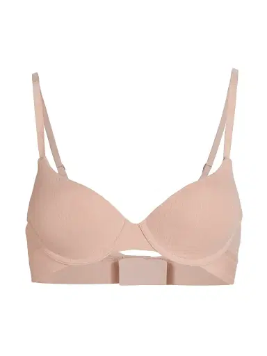 Wolford Women's Beauty Cotton Demi Underwire Bra - Powder Pink - Size 38E | Thumbnail 1