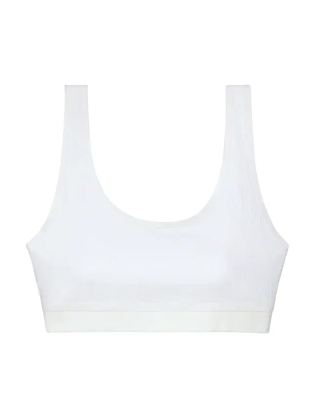 Wolford Women's Beauty Cotton Scoop Neck Bralette - Pearl
