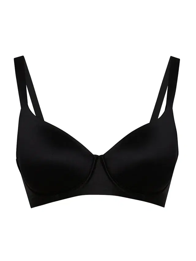 Women's Sheer Touch Soft Cup Bra - Black