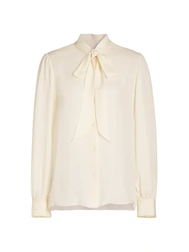 Women's Carina Silk Tie-Neck Top -
