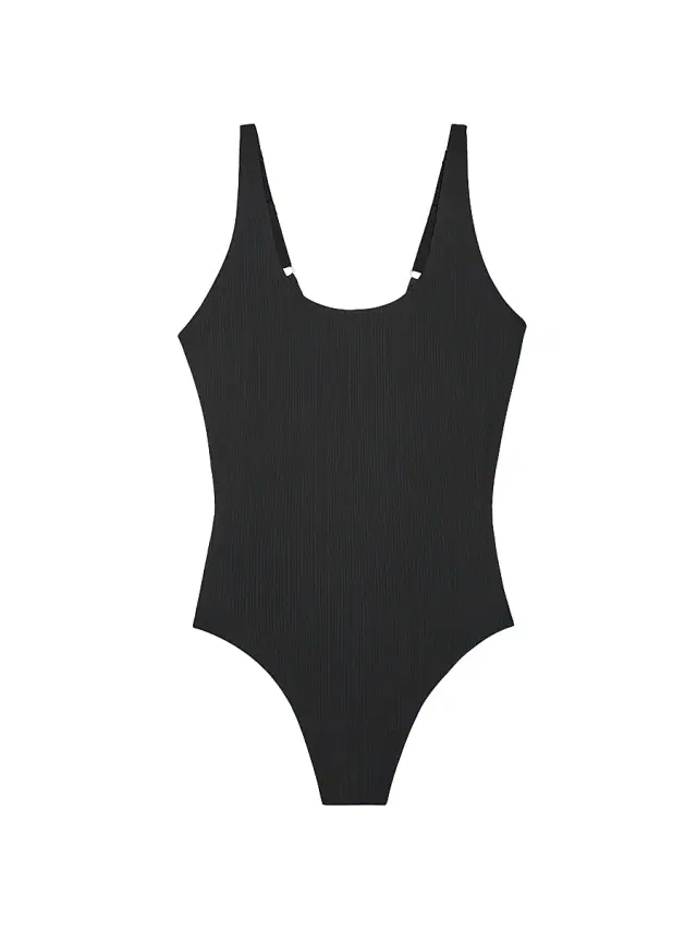 Women's Sleeveless Bodysuit - Black