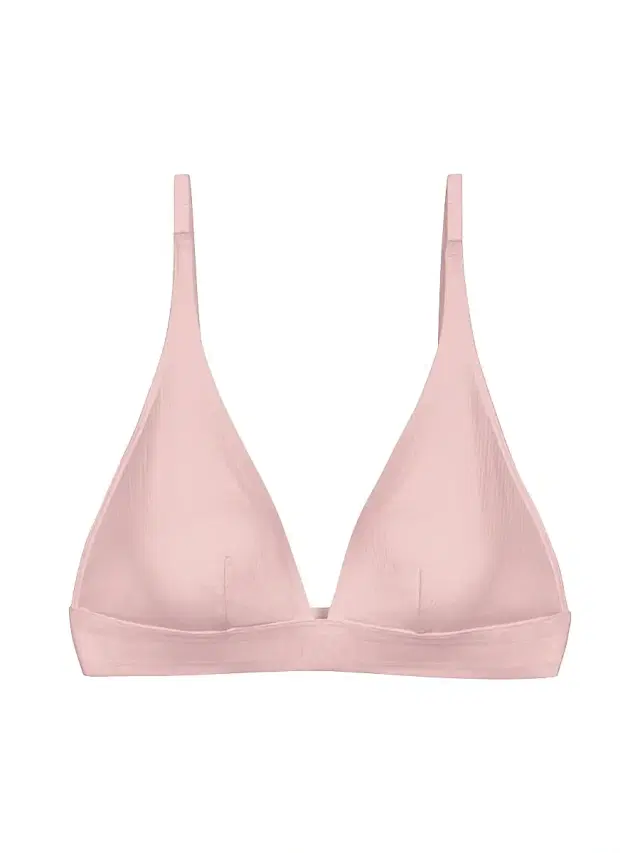 Wolford Women's Triangle Bralette - Powder Pink