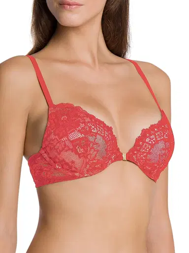 Wolford Women's Belle Fleur Push-Up Demi Bra | Thumbnail 2