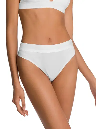 Wolford Women's Bikini Brief - Pearl - Size XL | Thumbnail 2 Wolford Women's Bikini Brief - Pearl - Size XL | Thumbnail 2