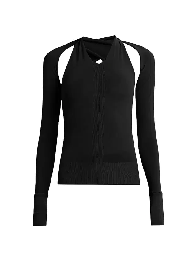 Philosophy di Lorenzo Serafini Women's Stretch Cut-Out Top